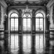 castle, hall, window