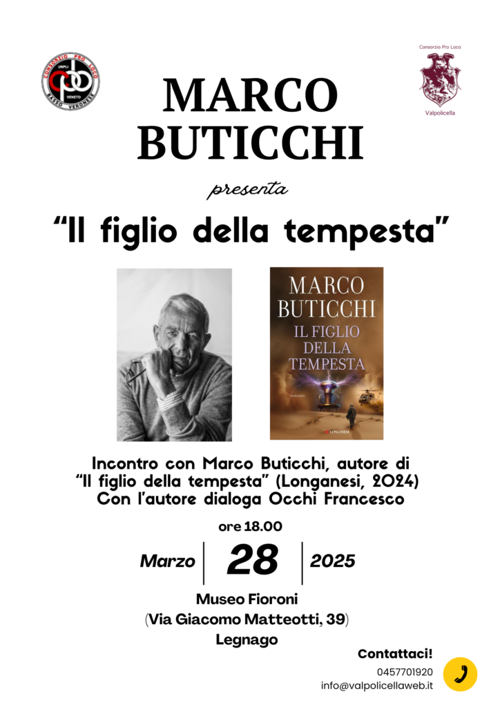 INCONTRO CON  L’AUTORE “MARCO BUTICCHI”