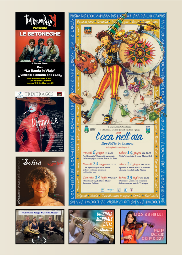Rassegna eventi culturali “L’oca nell’Aia”